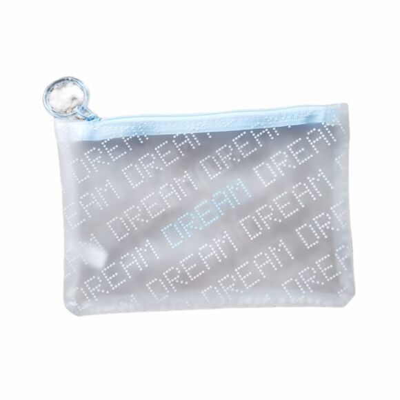 IPSY Dream Baby Blue Clear Glam Cosmetics Bag NWOT - Picture 5 of 5
